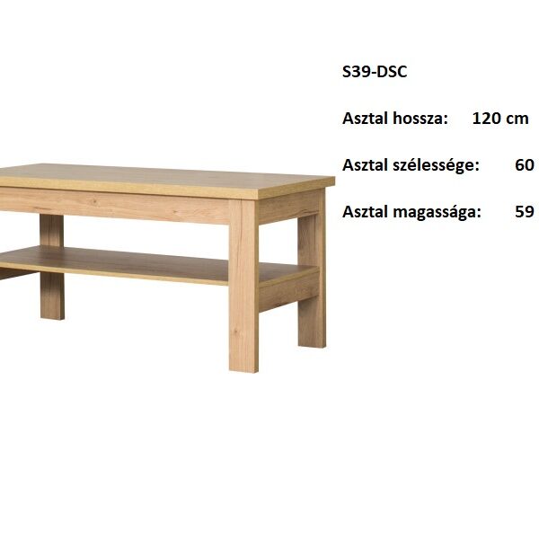 S39-DSC DOHÁNYZÓ ASZTAL BÚTOR