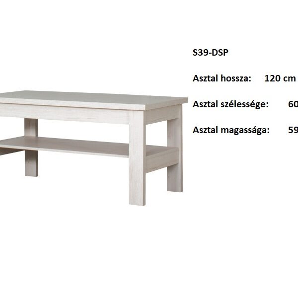 S39-DSP DOHÁNYZÓ ASZTAL BÚTOR