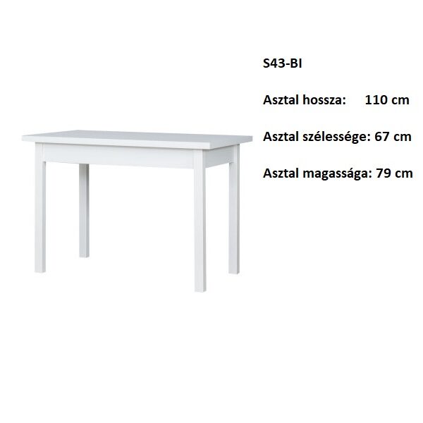 S43-BI  Étkező Asztal -BÚTOR