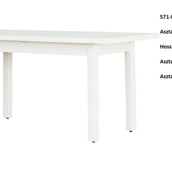 S71-BI Kihúzhatós Étkező Asztal -BÚTOR