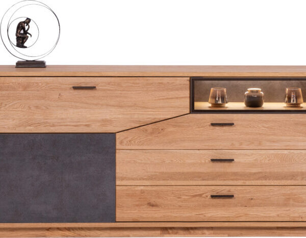 SANGERO SAN.010.03 Tálaló komód tömörfa bútor -BÚTOR