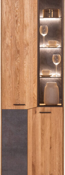 SANGERO SAN.030.03 Vitrines szekrény tömörfa bútor -BÚTOR