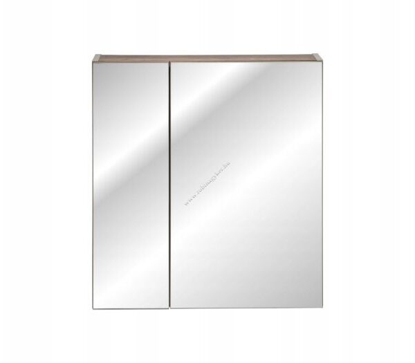 SANTA FE TAUPE 84-60-60cm- Tükör szekrény Fürdőszoba bútor
