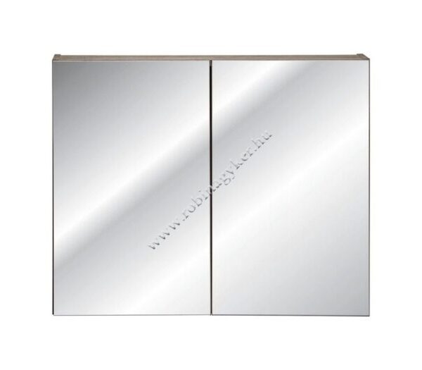 .SANTA FE OAK 84-80 80cm Tükör szekrény Fürdőszoba bútor