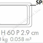 SPR102 LED Tükör Fürdőszoba bútor