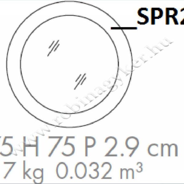 SPR201 LED Tükör Fürdőszoba bútor