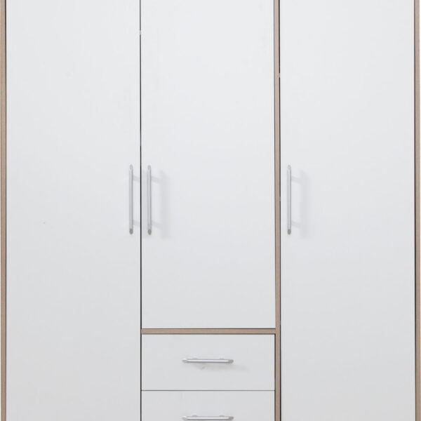 SMART SONOMA/BIALY SR2 GARDRÓB ELEM-Bútor