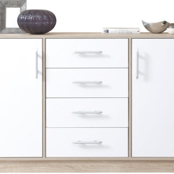 SMART SONOMA/BIALY SRK1 KOMÓD NAGY ELEM-Bútor