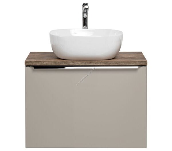 SANTA FE TAUPE 60-as Mosdós szekrény Fürdőszoba bútor+ Pult lap+ Mosdóval