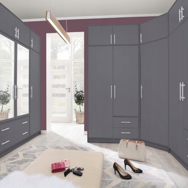 .SMART ANTRACYT MATT GARDRÓB ÖSSZEÁLLÍTÁS-Bútor