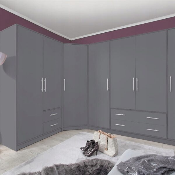 .SMART ANTRACYT MATT GARDRÓB ÖSSZEÁLLÍTÁS 2.-Bútor