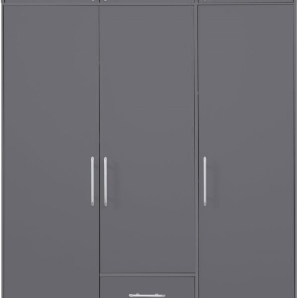 .SMART ANTRACYT MATT GARDRÓB ÖSSZEÁLLÍTÁS 5.-Bútor