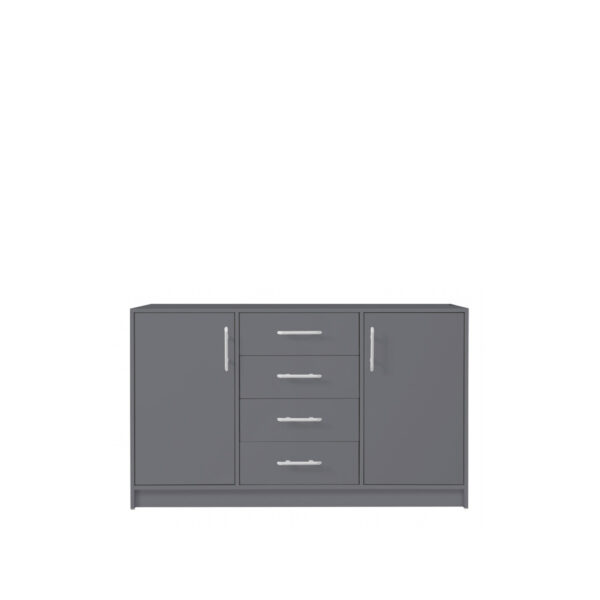 SMART ANTRACYT MATT SRK1 KOMÓD NAGY ELEM-Bútor