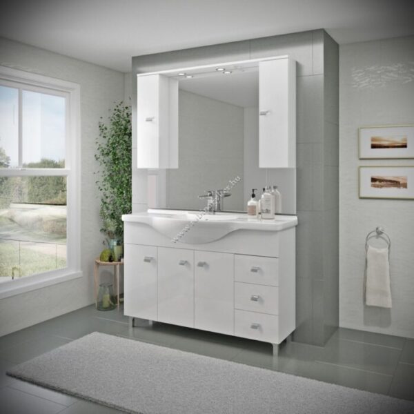 SMART 120-AS ART.837/F00+813LED kpl.Fürdőszoba bútor