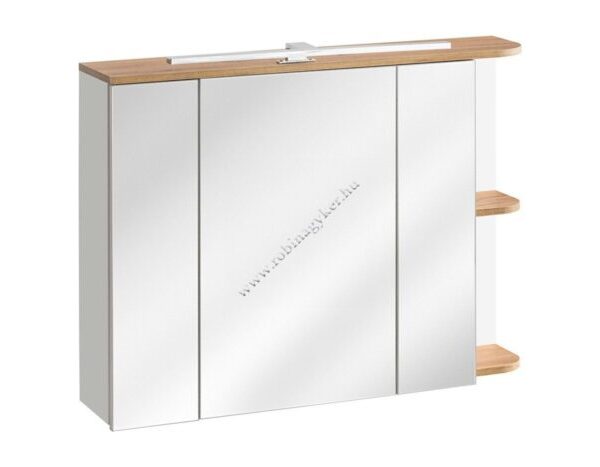 PLATÍNUM Tükrös szekrény(840)  Fürdőszoba bútor
