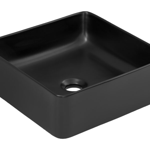 SLIM BLACK(UM-6276) 40-es Kerámia Mosdó  -Bútor