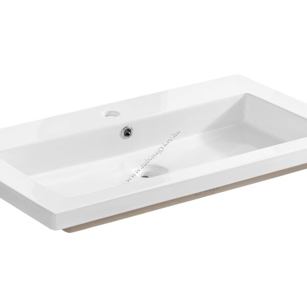 SPIRIT WHITE 80 8070  80-as Kerámia Mosdó  -Bútor