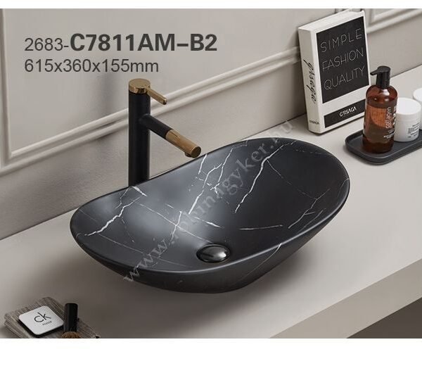 UN LENA MB2 60-as Kerámia Mosdó  -Bútor