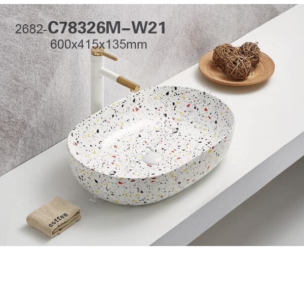 UN LILI MW21 60-as Kerámia Mosdó  -Bútor