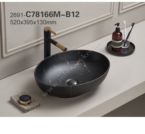 UN MONA MB12 52-es Kerámia Mosdó  -Bútor