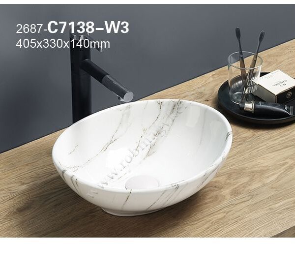 UN PATI MW3 40-es Kerámia Mosdó  -Bútor