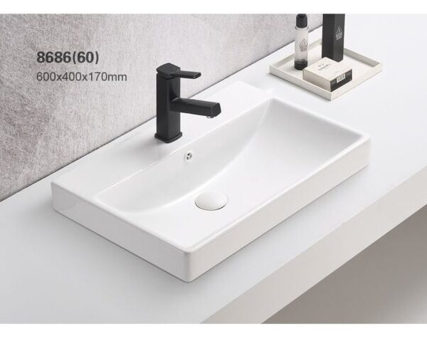 UN RITA GW60 60-as Kerámia Mosdó  -Bútor