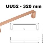 UU52 - 320 RÉZ FOGANTYÚ-Konyhabútor