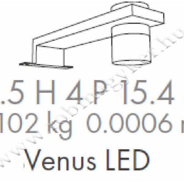VENUS LED LÁMPA Fürdőszoba bútor