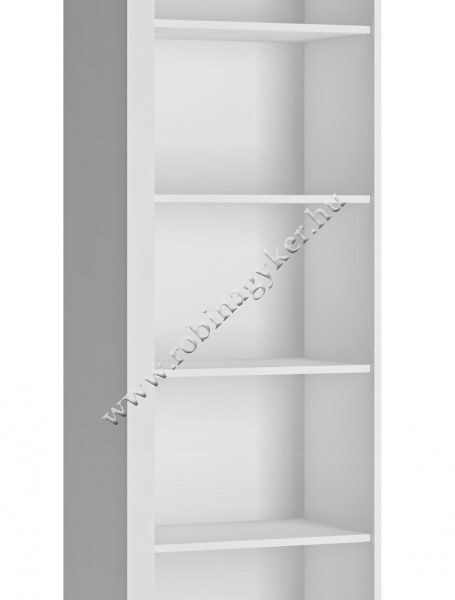 .LYON FEHÉR LYOR01R POLCOS SZEKRÉNY-Bútor