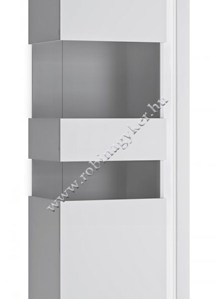 .LYON FEHÉR LYOV03L VITRINES SZEKRÉNY-Bútor