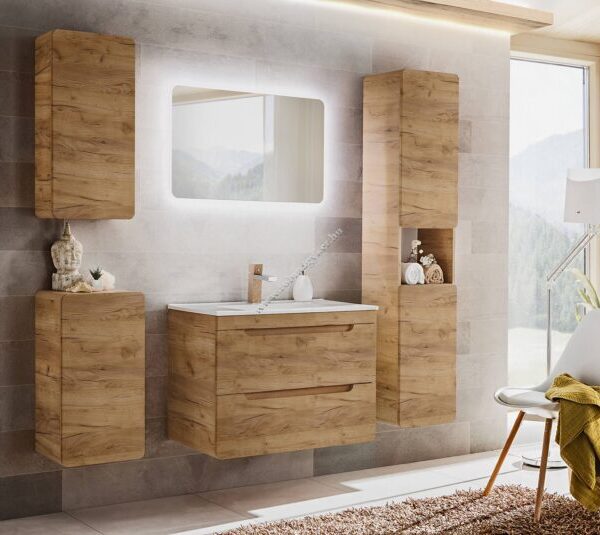 .ARUBA CRAFT 80-as Fürdőszoba bútor kpl. mosdóval-Bútor