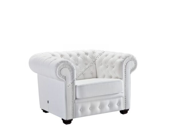 ,..CHESTERFIELD FOTEL BŐR -Bútor