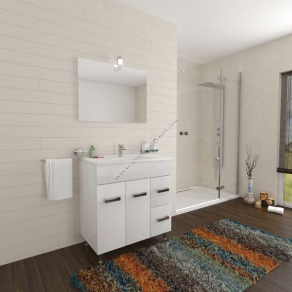 .MADRID 81CM ART.504+210+VENUS LED kpl.Fürdőszoba bútor