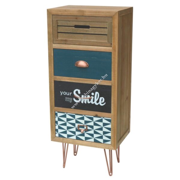 VINTAGE PORTOFINO F003 4 FIÓKOS KOMÓD-BÚTOR