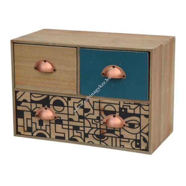 VINTAGE PORTOFINO F031 4 FIÓKOS RENDSZEREZŐ-BÚTOR