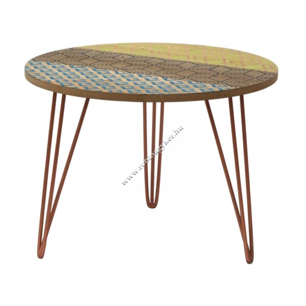 VINTAGE PORTOFINO F043B KÖR ASZTAL-BÚTOR