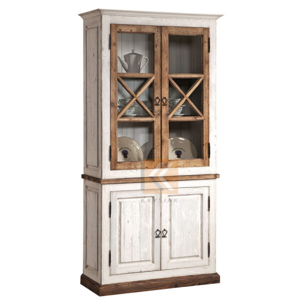 PROVANCE tömörfa VITRIN W-BÚTOR