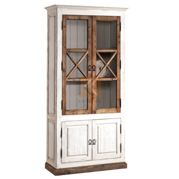 PROVANCE tömörfa VITRIN W2D-BÚTOR