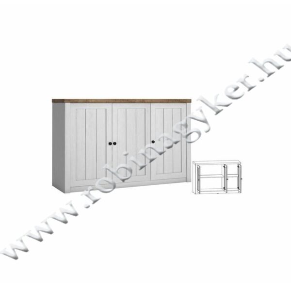 .PROVANSJA SYSTEM K3D 3 AJTÓS KOMÓD - Bútor