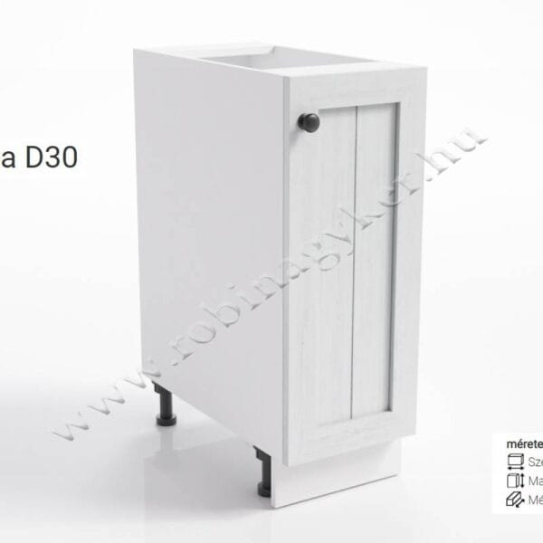 PROWANSJA ALSÓ KONYHABÚTOR ELEM D30P-konyhabútor