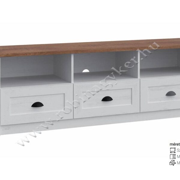 .PROVANSJA SYSTEM RTV TV ÁLLVÁNY 3FIÓKOS- Bútor
