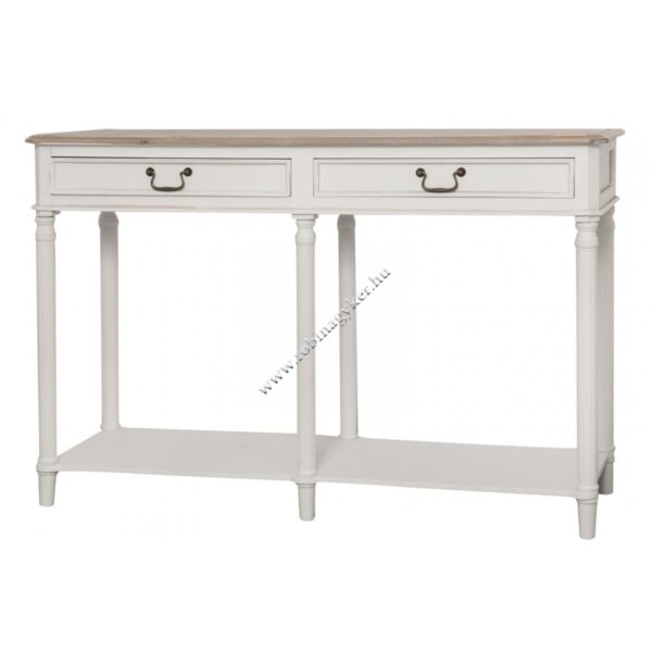 VINTAGE RAVENNA RAV018 Konzol asztal_2 fiókos_polcos