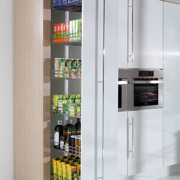 WE27.5806.08.374  40-es Magas Cargo kosár CHROM METAL(2D14K40)