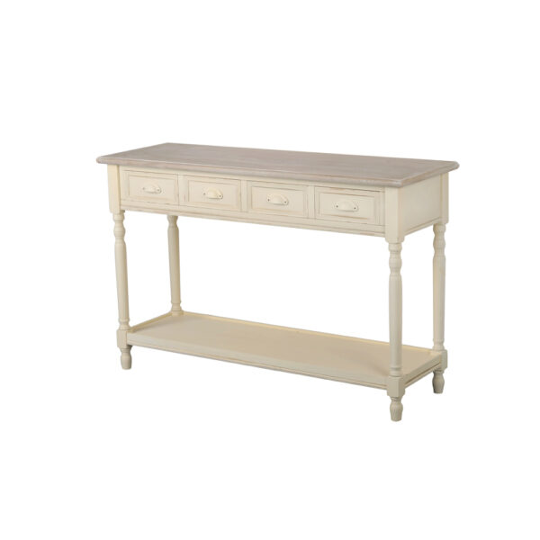 VINTAGE RIMINI RI018 4 FIÓKOS KONZOL ASZTAL-BÚTOR