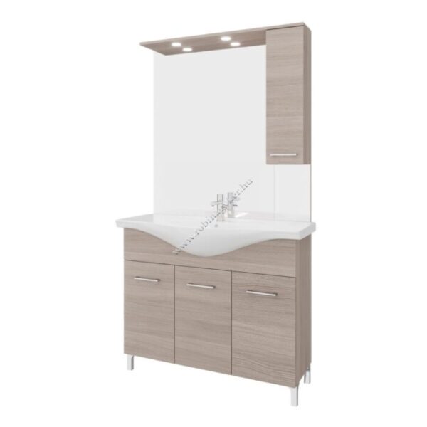 .RUBINO 105-ÖS ART.4X15+4X25/LED  kpl.Fürdőszoba bútor