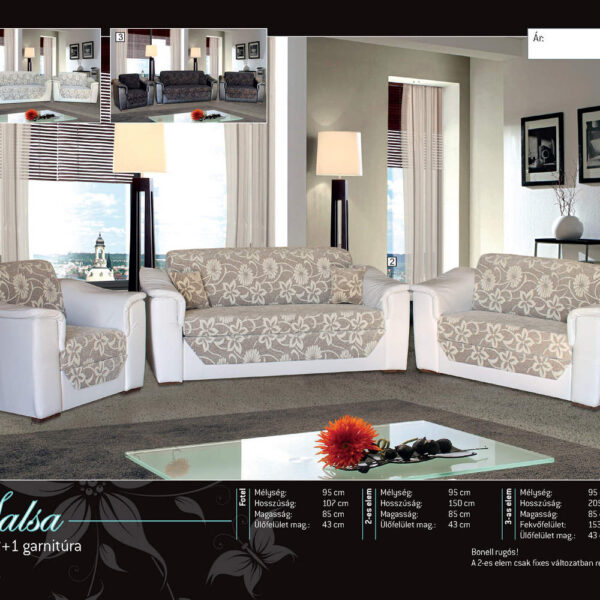 SALSA 3-as ÁGYAZHATÓ KANAPÉ - BÚTOR