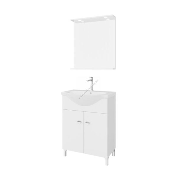 .SMART 67-ES ART.809+906LED kpl.Fürdőszoba bútor