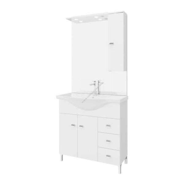 .SMART 86-OS ART.835+811LED/DR kpl.Fürdőszoba bútor