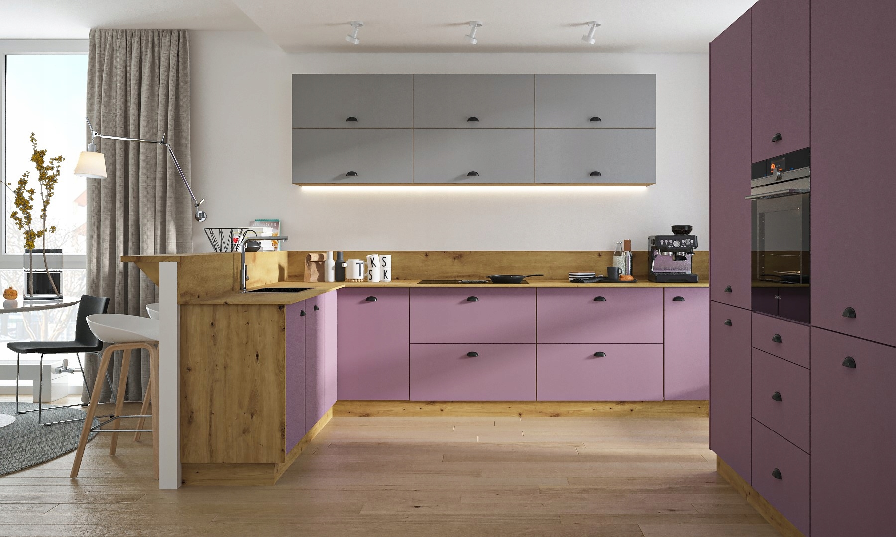 Bonn matt frontos elemes konyhabútor