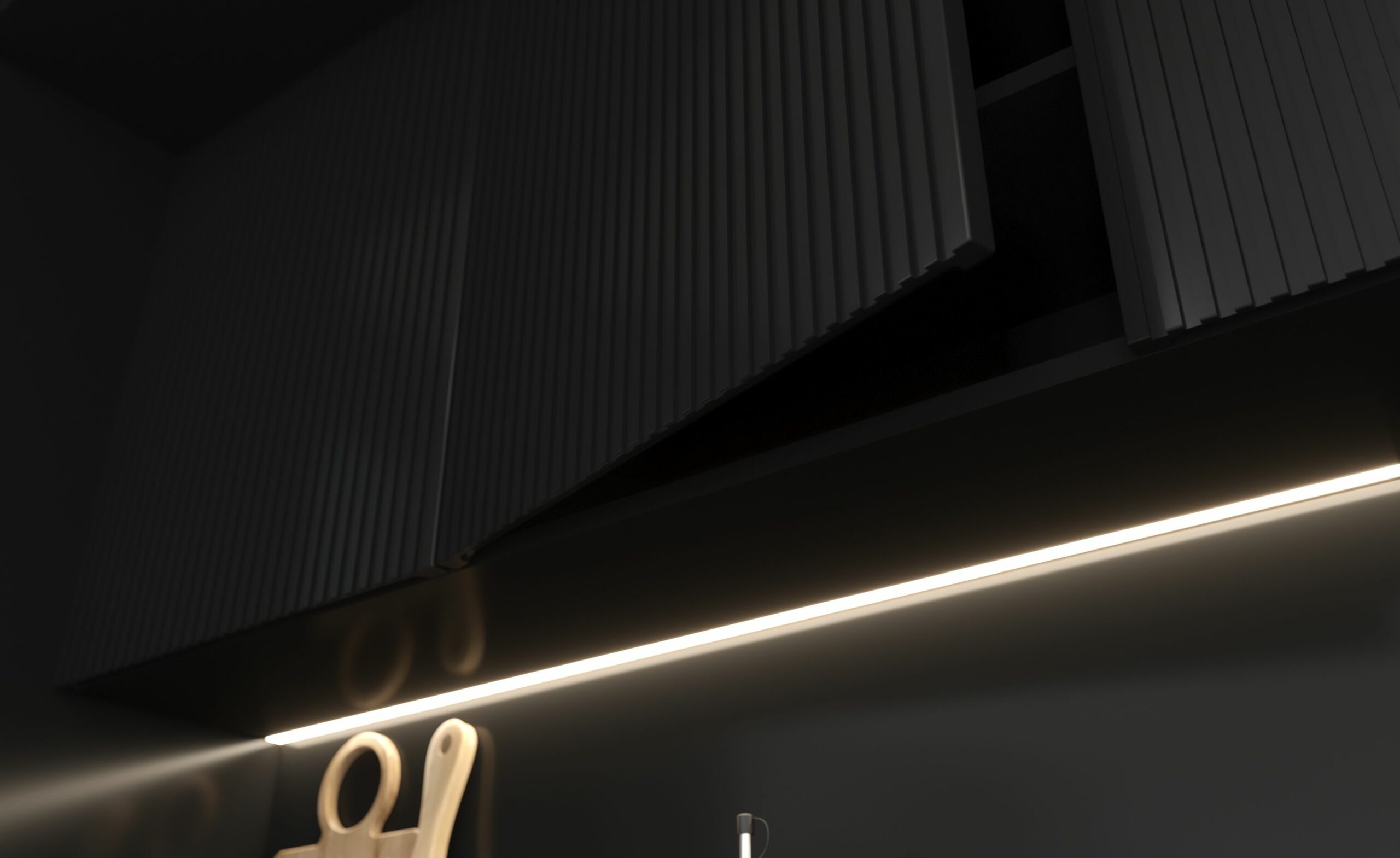 Lamello matt festett frontos elemes konyhabútor